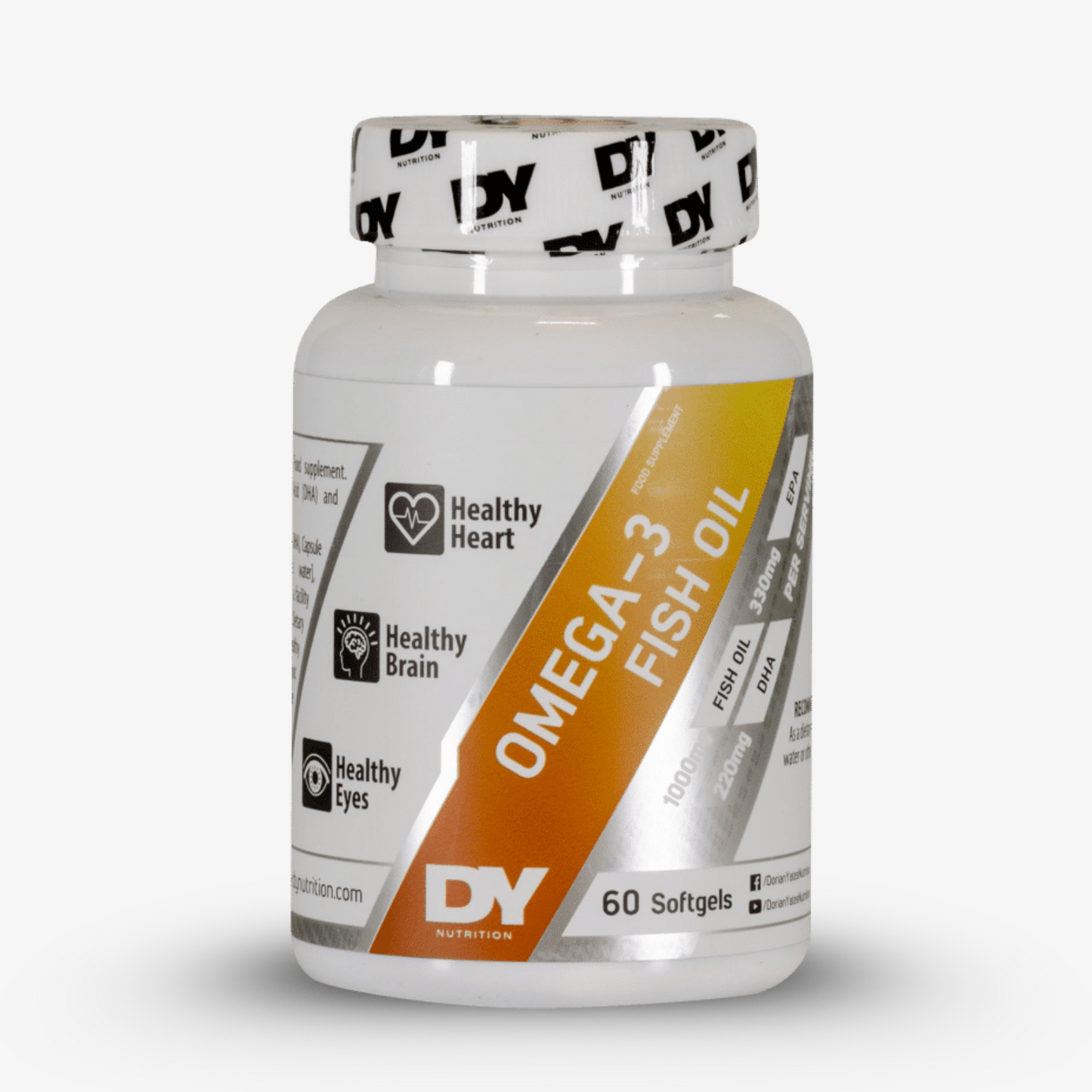 Dorian Yates Nutrition Omega 3 Fish Oil (60 gels)