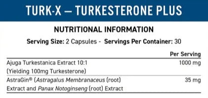 Applied Nutrition Turk X (60 Caps)