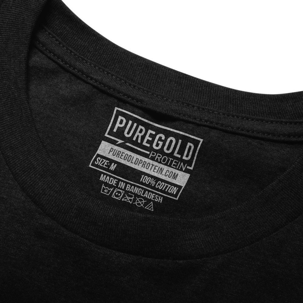 Férfi Pure Gold Basic - Black (M)